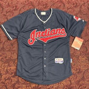 VTG Cleveland Indians Michael Brantley Majestic Performance Apparel MLB Jersey
